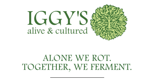 Iggy's Kombucha - ALONE WE ROT. TOGETHER, WE FERMENT.